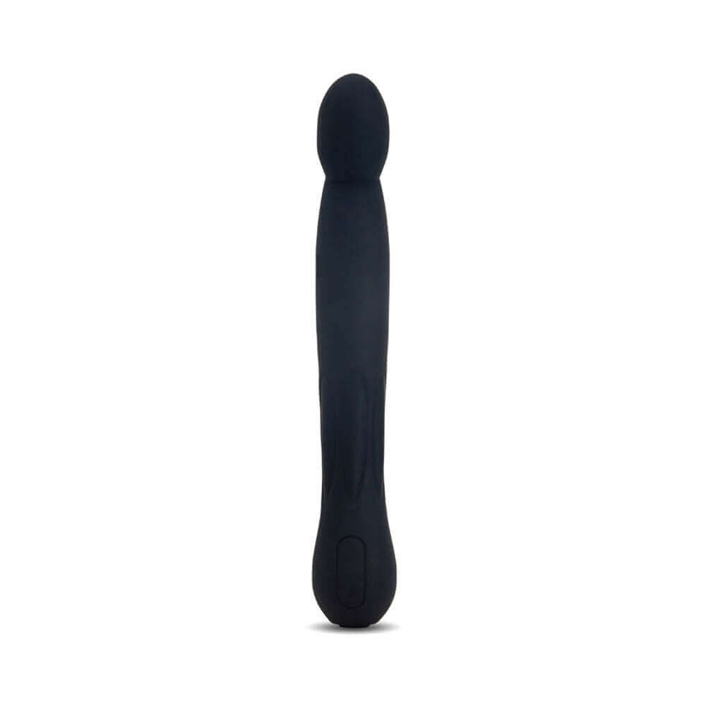 Nu Sensuelle Ace Pro Prostate & G-Spot Vibe Black - sleek black personal massager for intense pleasure.