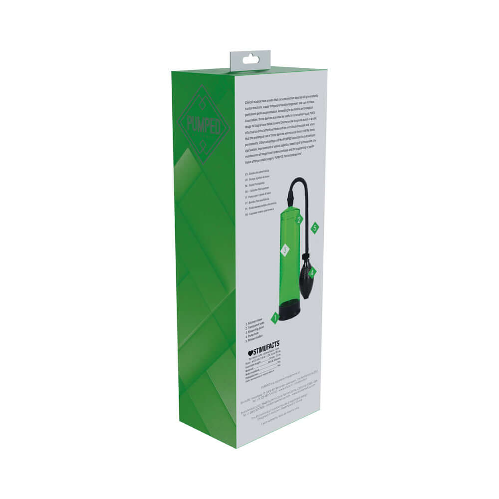 Pumped Basic Pump 1 Water Resistant Green