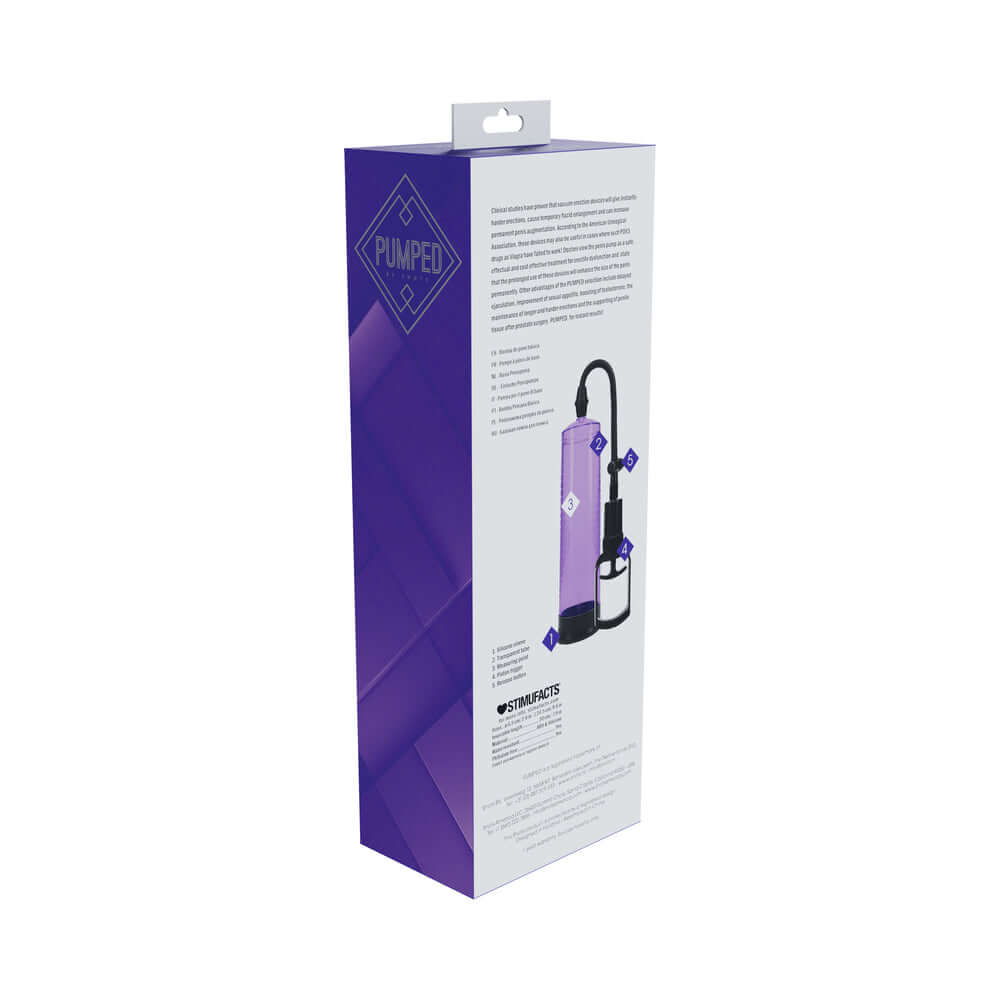 Pumped Basic Pump 2 Water Resistant Purple
