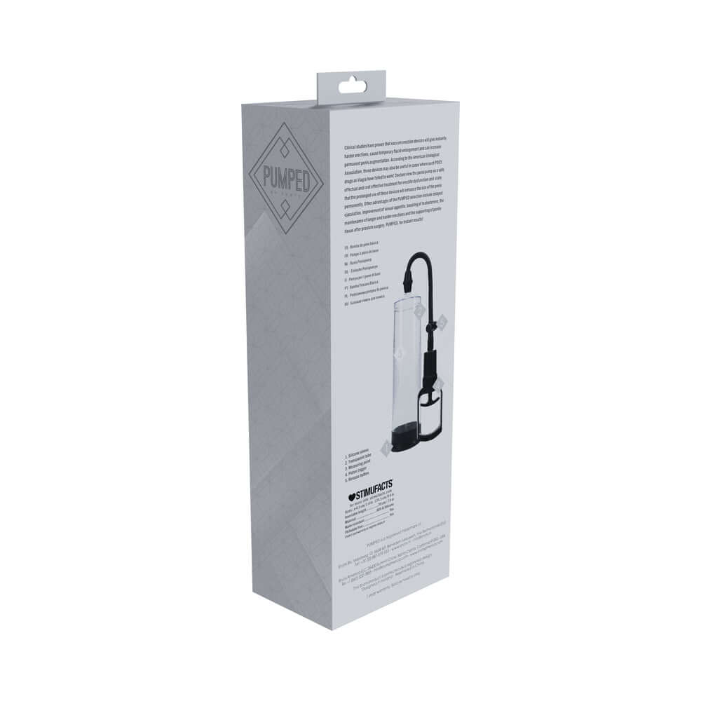 Pumped Basic Pump 2 Water Resistant Transparent