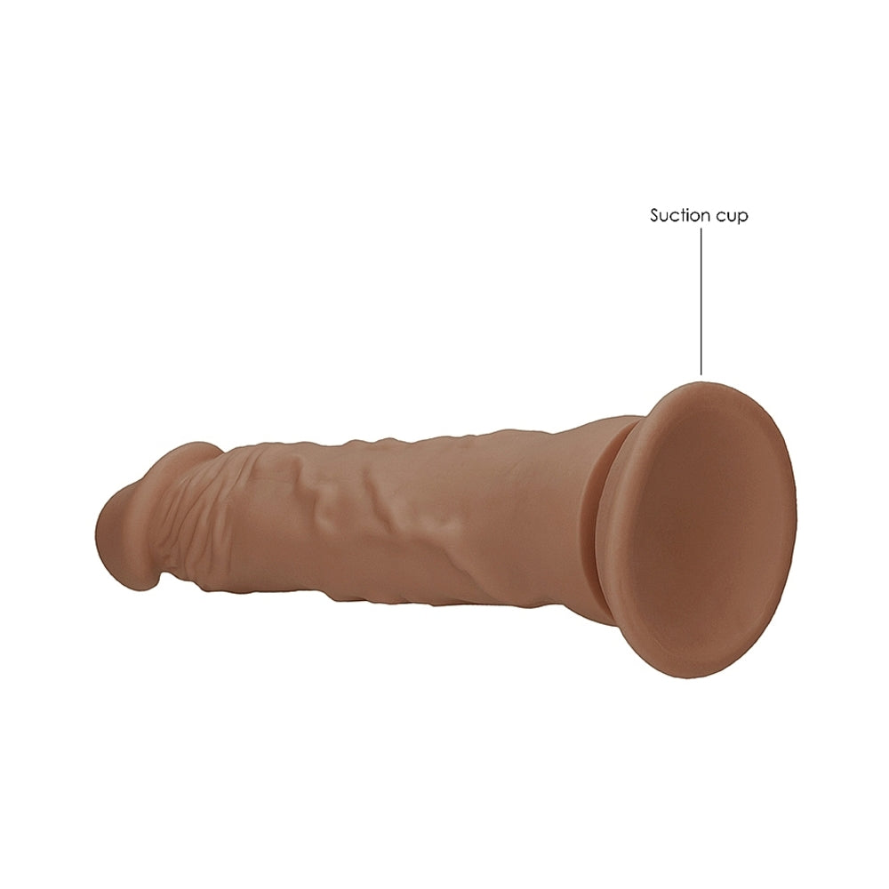 RealRock Realistic Dildo 10 inches Tan