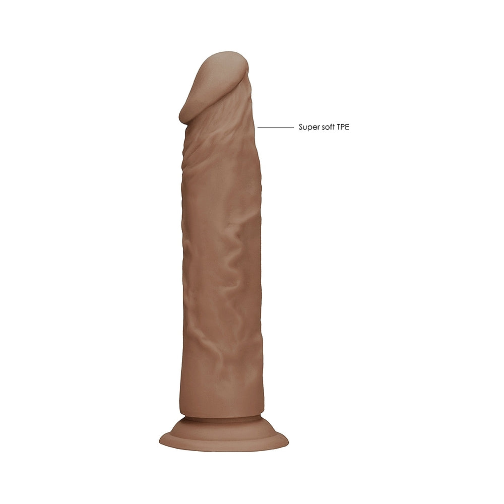 RealRock Realistic Dildo 10 inches Tan