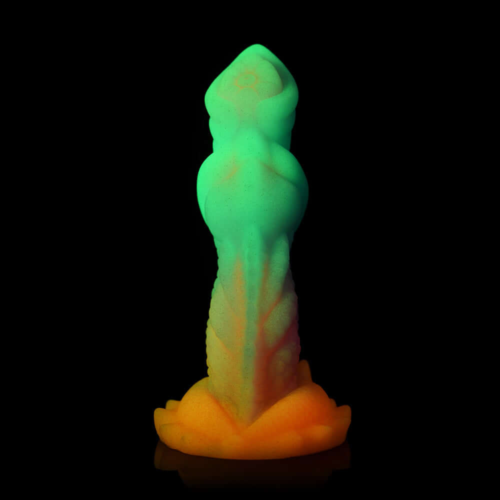 Creature Cocks Aqua-Cock Glow-in-the-Dark Silicone Dildo