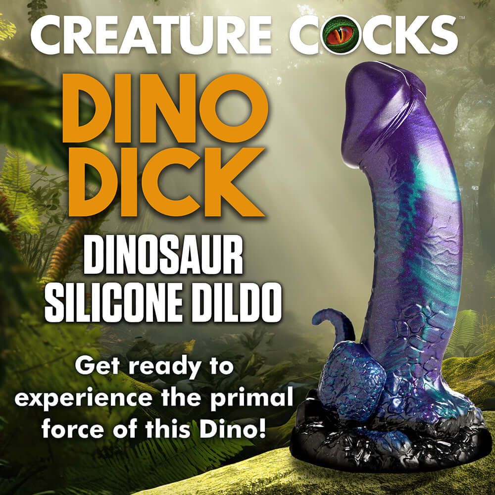 Creature Cocks Dino Dick Dinosaur Silicone Dildo L
