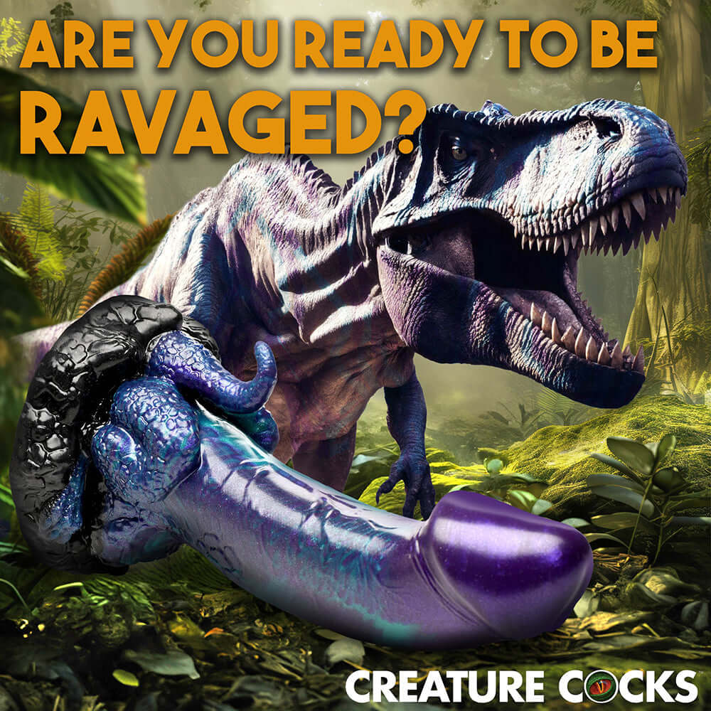 Creature Cocks Dino Dick Dinosaur Silicone Dildo L
