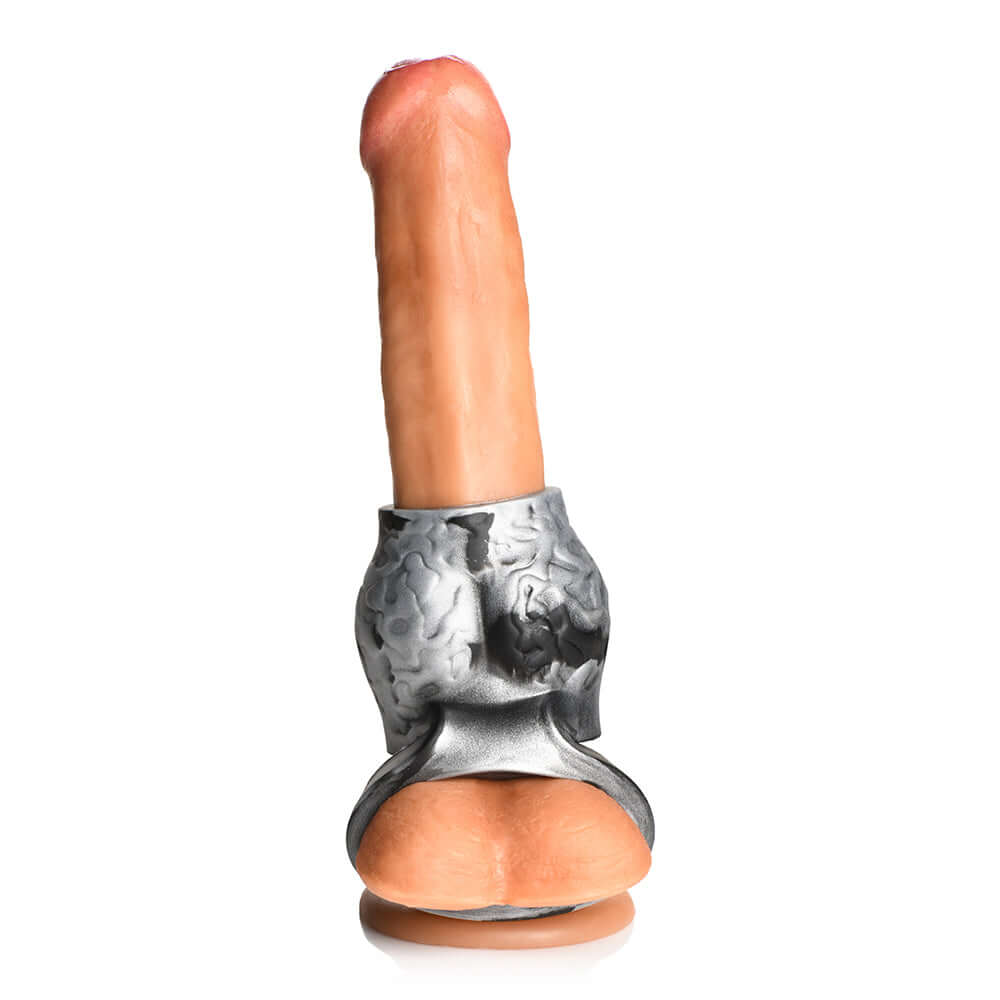 Creature Cocks Night Prowler Silicone Girth Enhancer with Ball Strap M