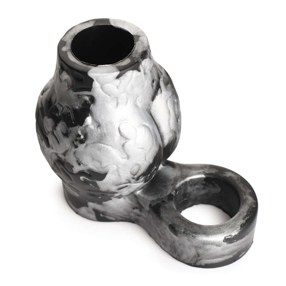 Creature Cocks Night Prowler Silicone Girth Enhancer with Ball Strap L