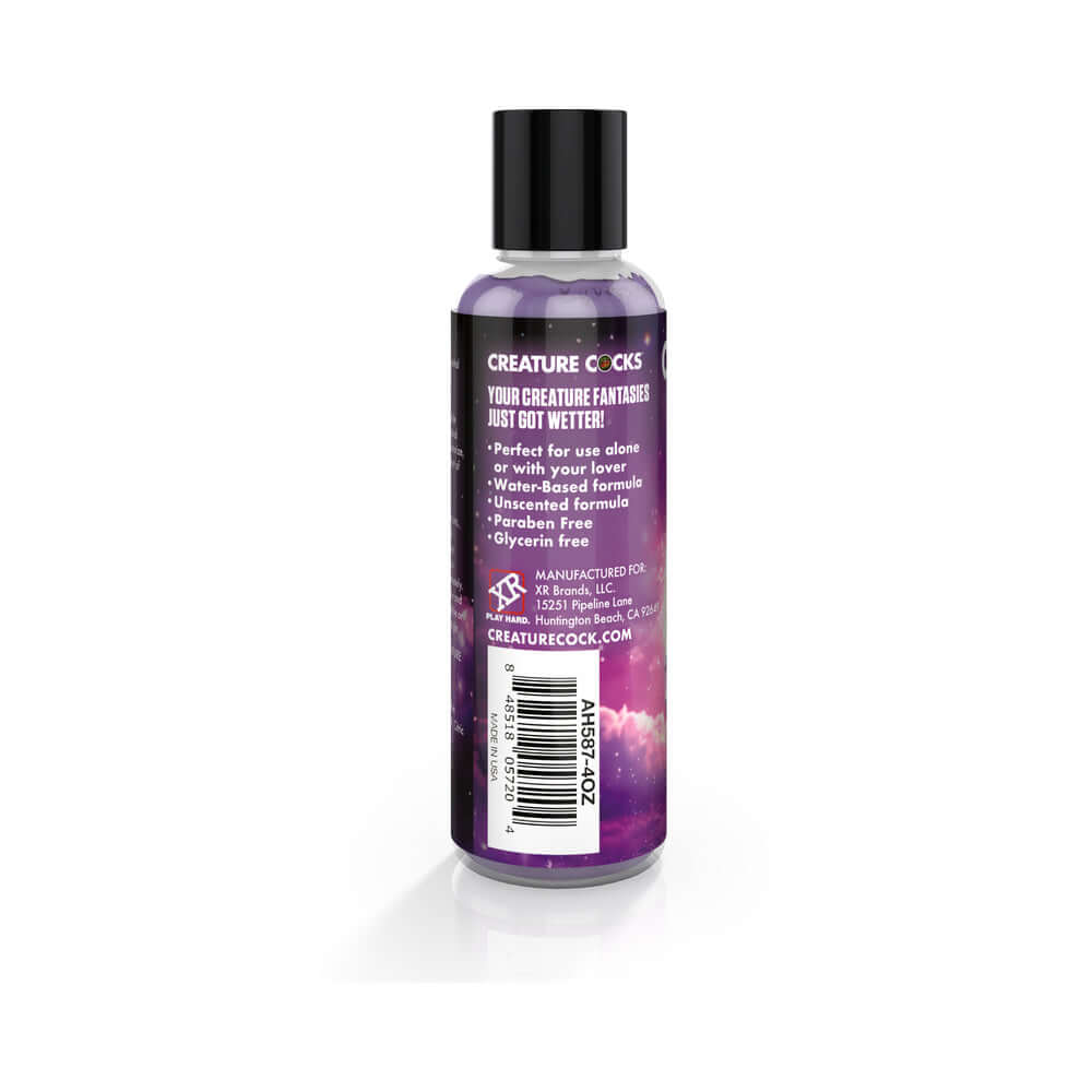 Creature Slime Purple Water-Based Lubricant 4 oz.