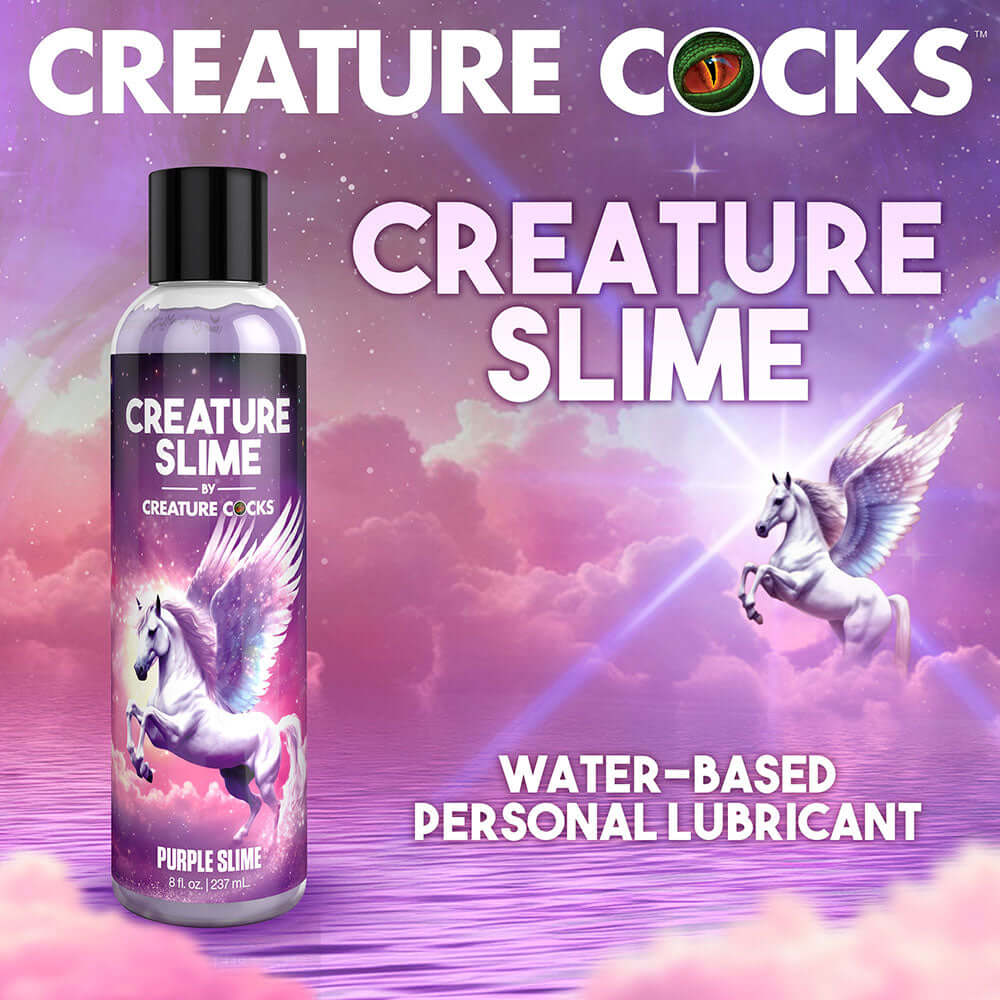Creature Slime Purple Water-Based Lubricant 8 oz.