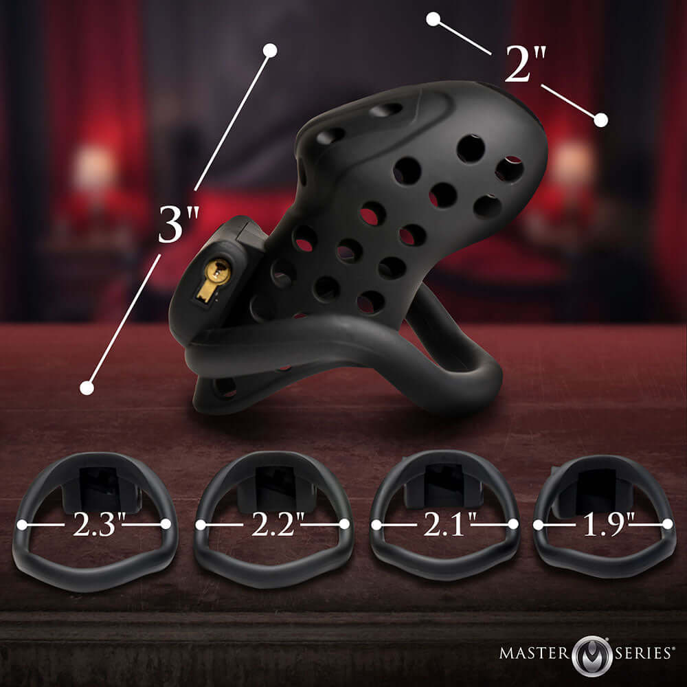 Master Series Lock Down Chastity Cage