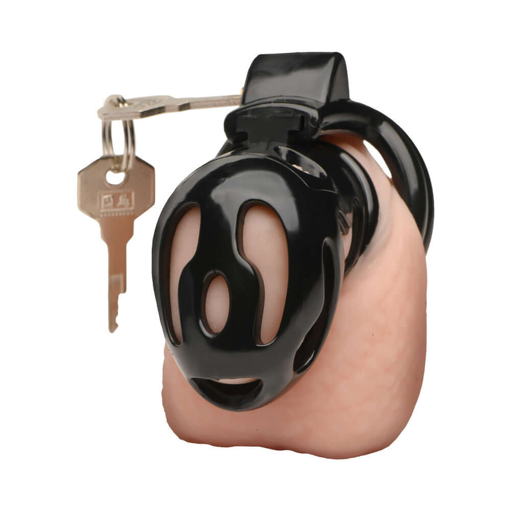 Master Series Double Ring Chastity Cage