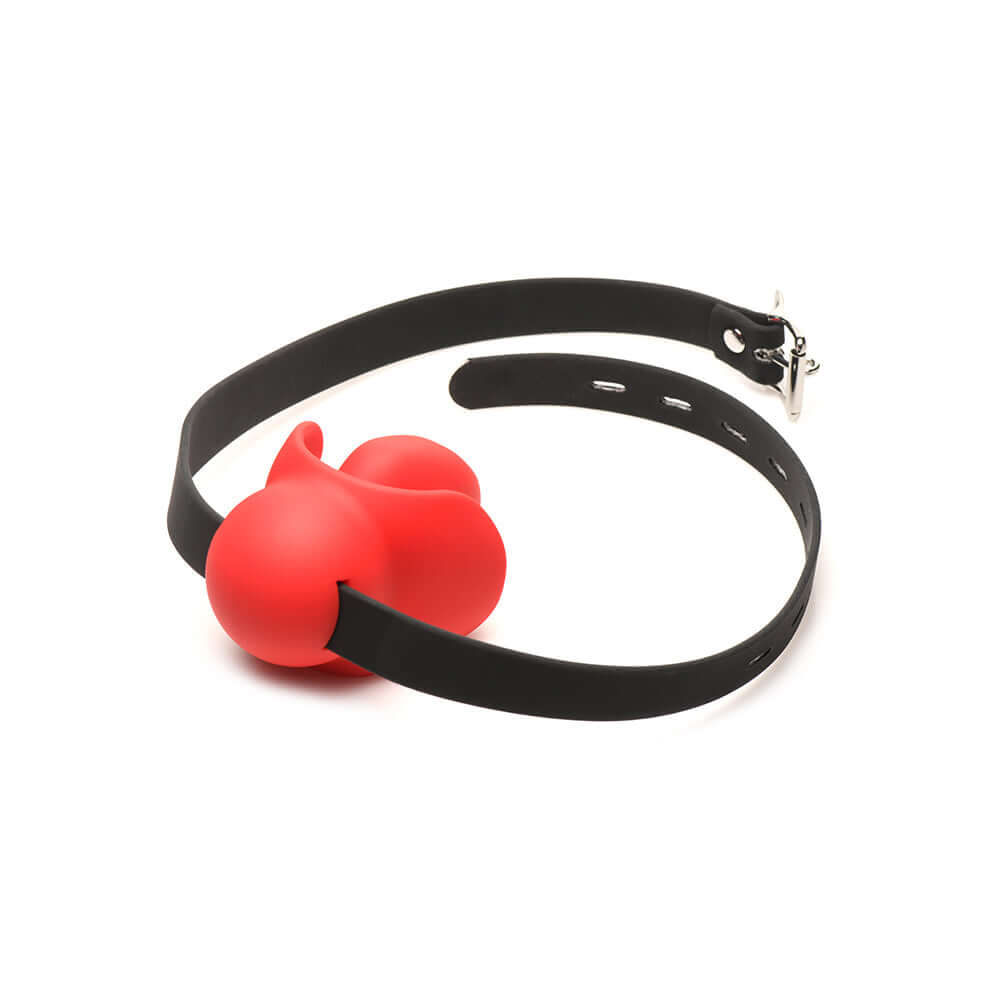 Master Series Extreme Silicone Gag with Locking Strap