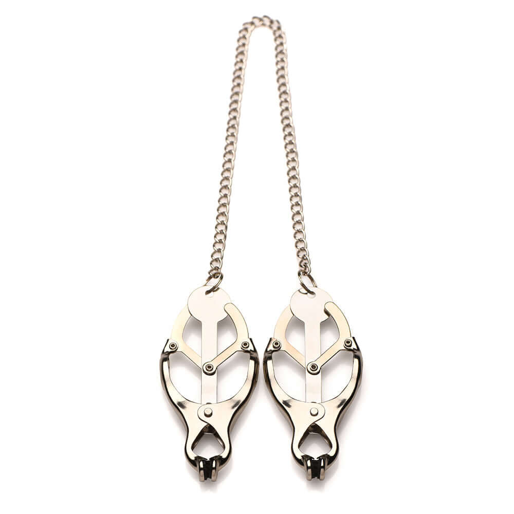 Master Series Primal Spiked Clover Nipple Clamps