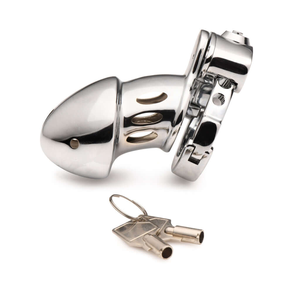 Master Series Cock Cuff Snap-On Chastity Cage