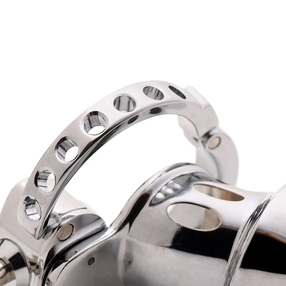 Master Series Cock Cuff Snap-On Chastity Cage