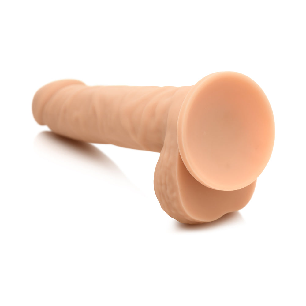 Easy Riders 7 inches Silicone Dildo with Balls Light
