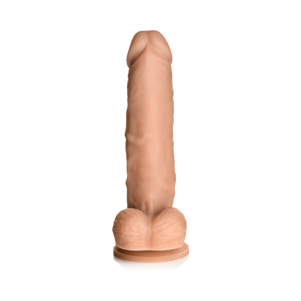 Easy Riders 7 inches Silicone Dildo with Balls Medium