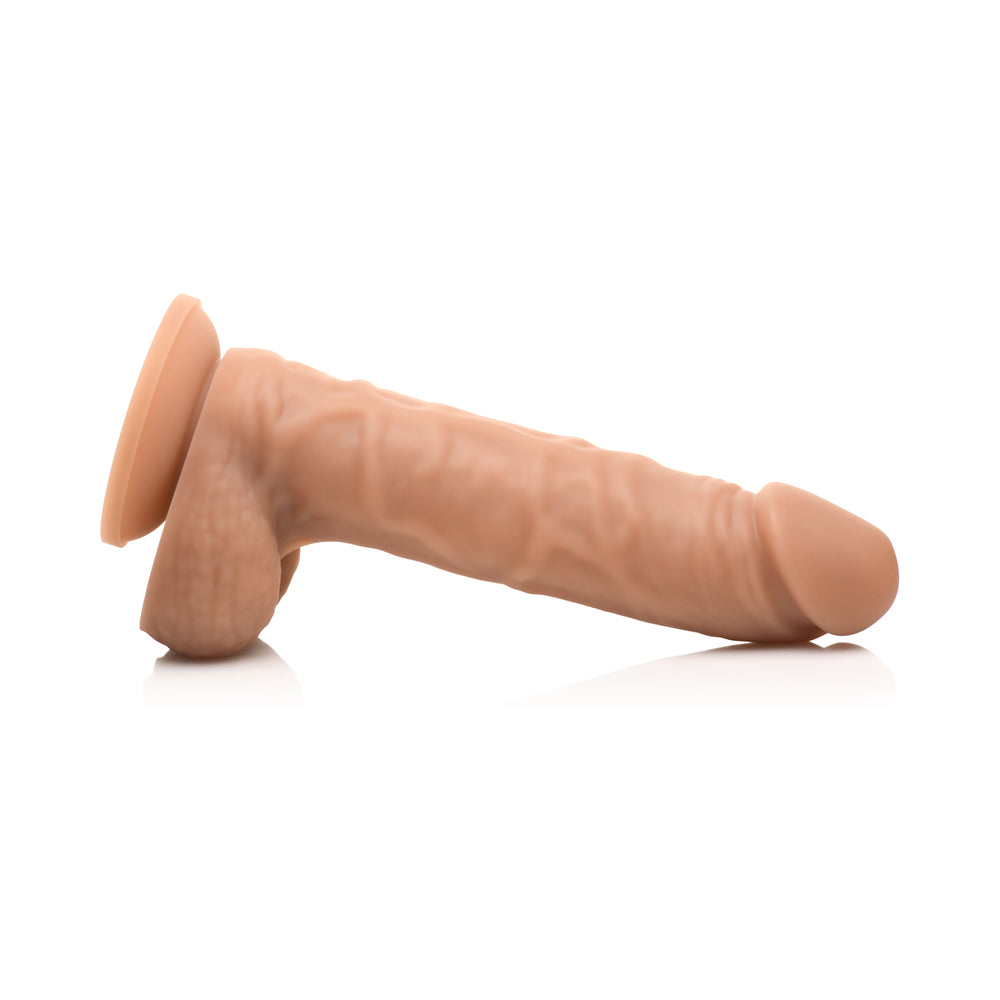 Easy Riders 7 inches Silicone Dildo with Balls Medium