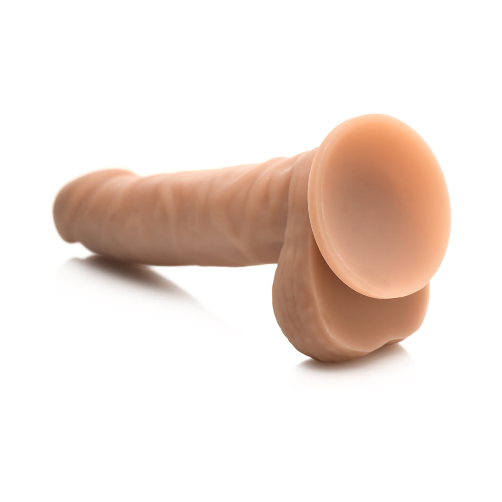 Easy Riders 7 inches Silicone Dildo with Balls Medium