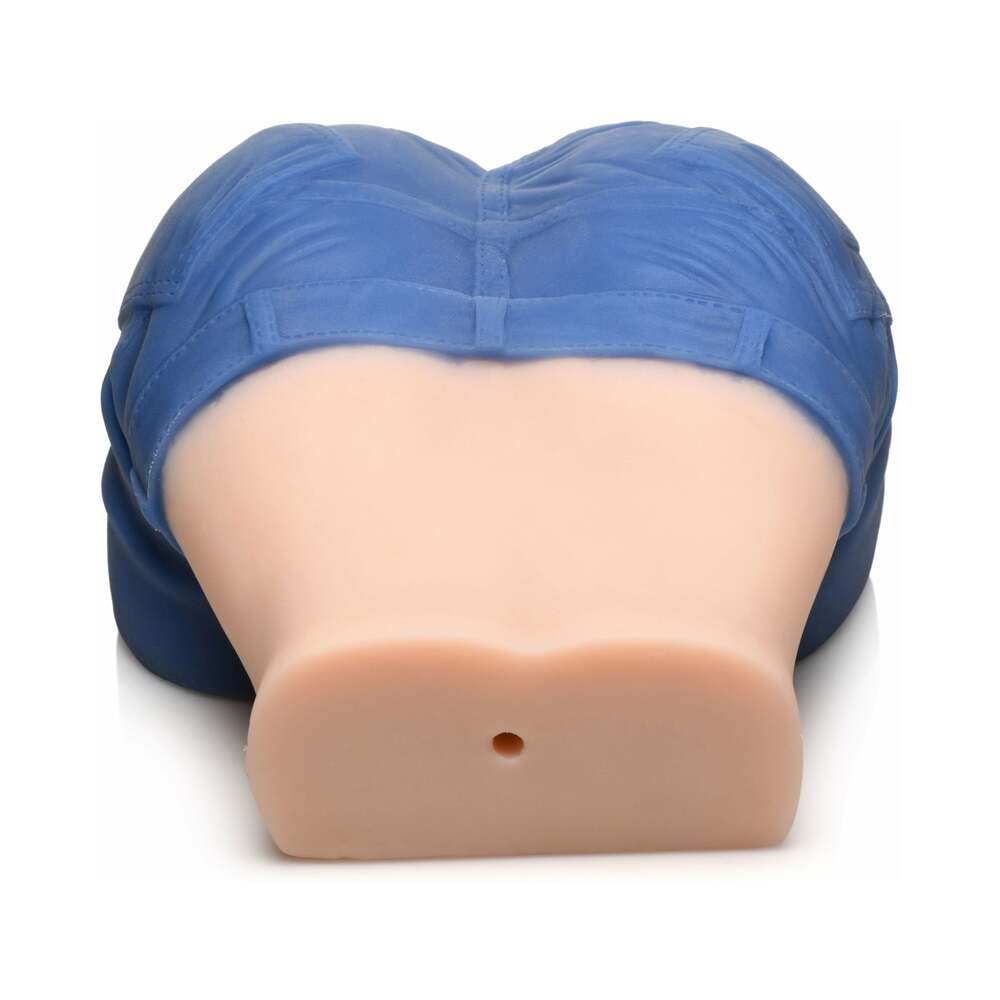 Mistress Holly Denim Shorts Pussy & Ass Masturbator