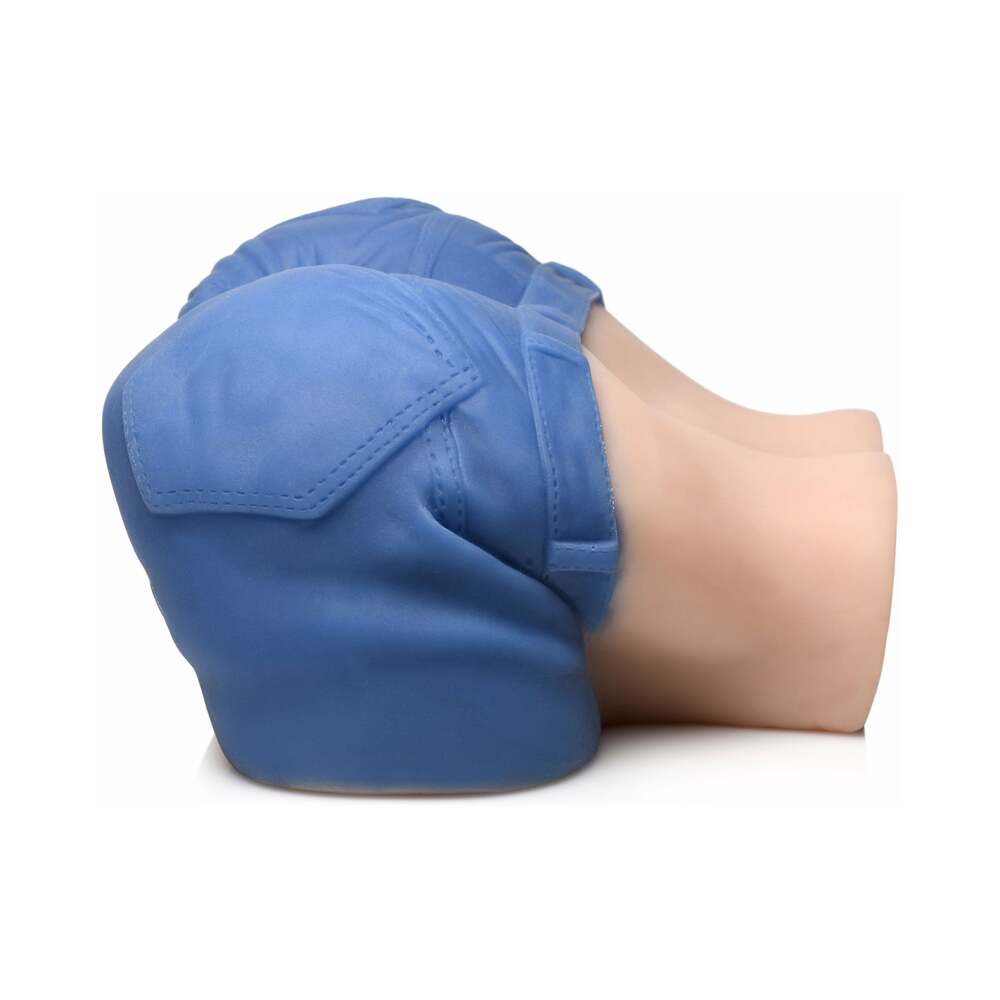 Mistress Holly Denim Shorts Pussy & Ass Masturbator