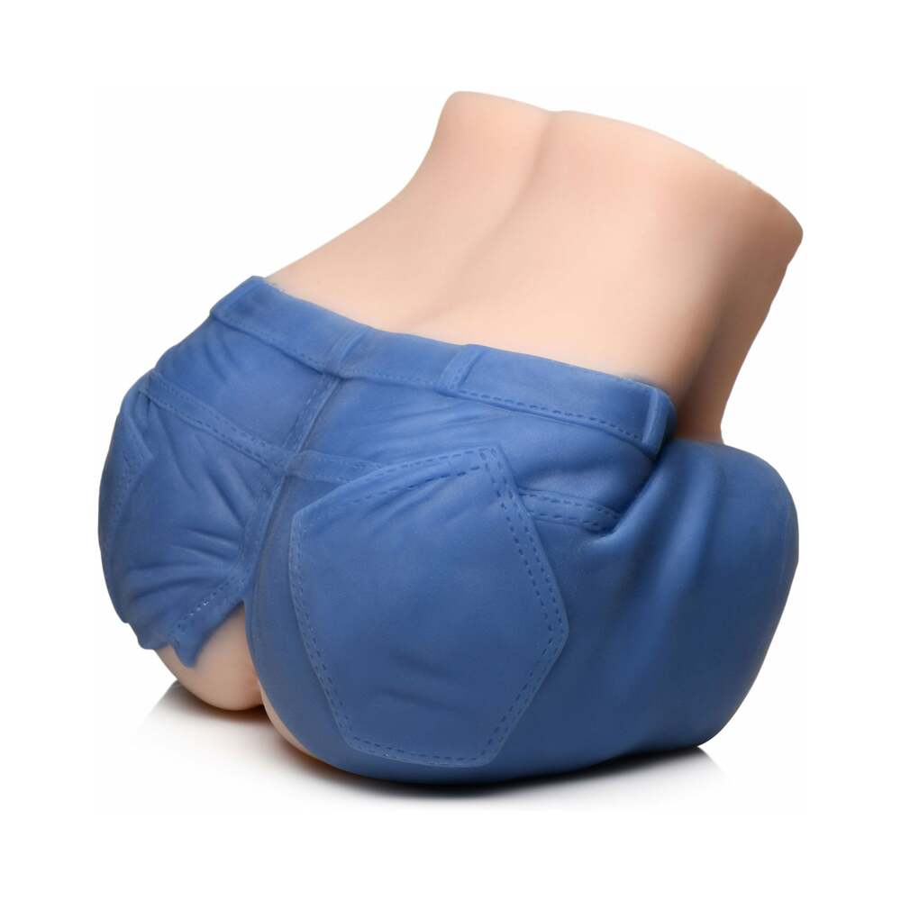 Mistress Holly Denim Shorts Pussy & Ass Masturbator