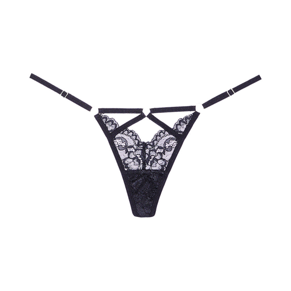 Allure Adore Do Not Disturb Panty Black O/S