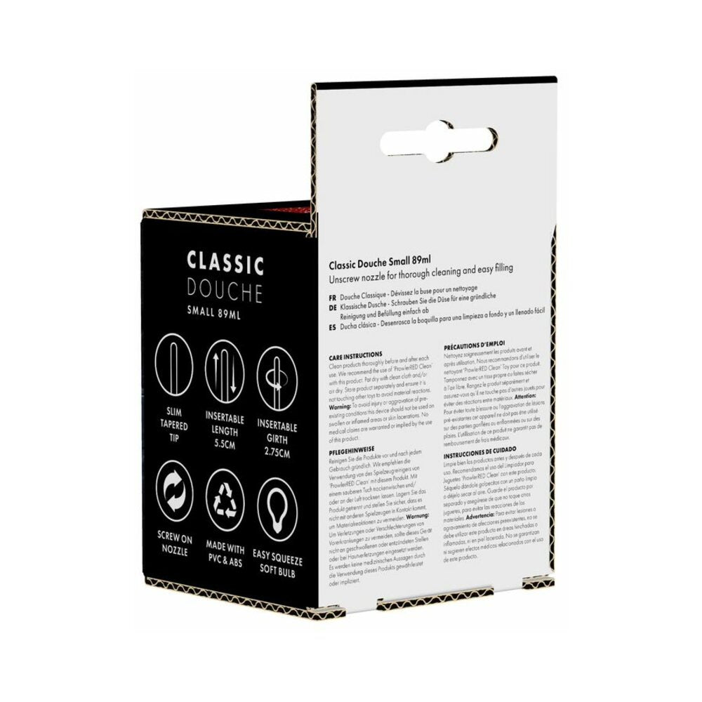 Prowler RED Small Bulb Douche Black