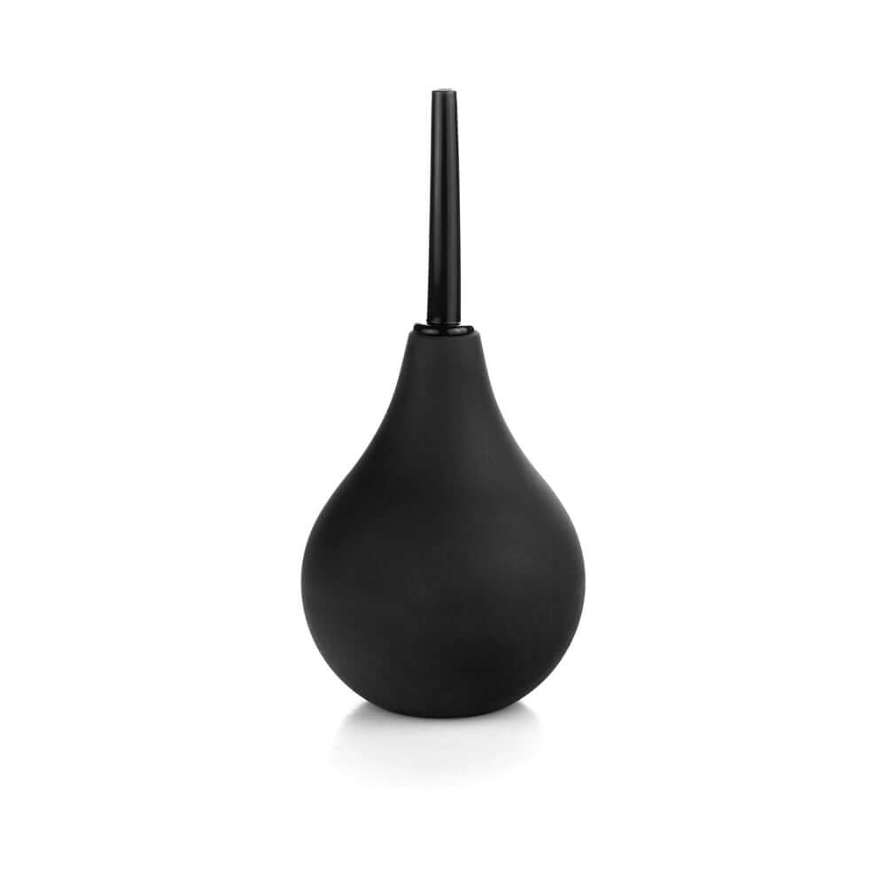 Prowler RED Medium Bulb Douche Black hygiene accessory with black PVC bulb and smooth nozzle.
