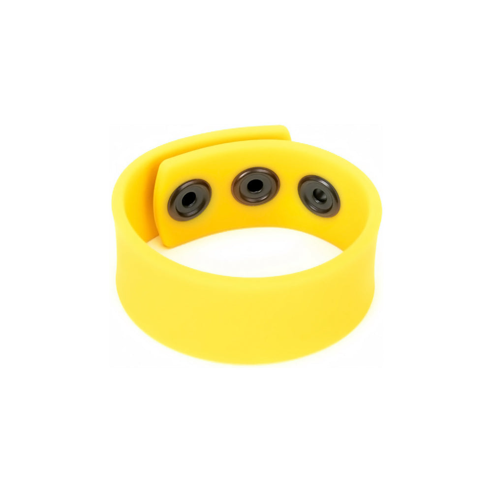Me You Us Yellow Silicone Cock Strap