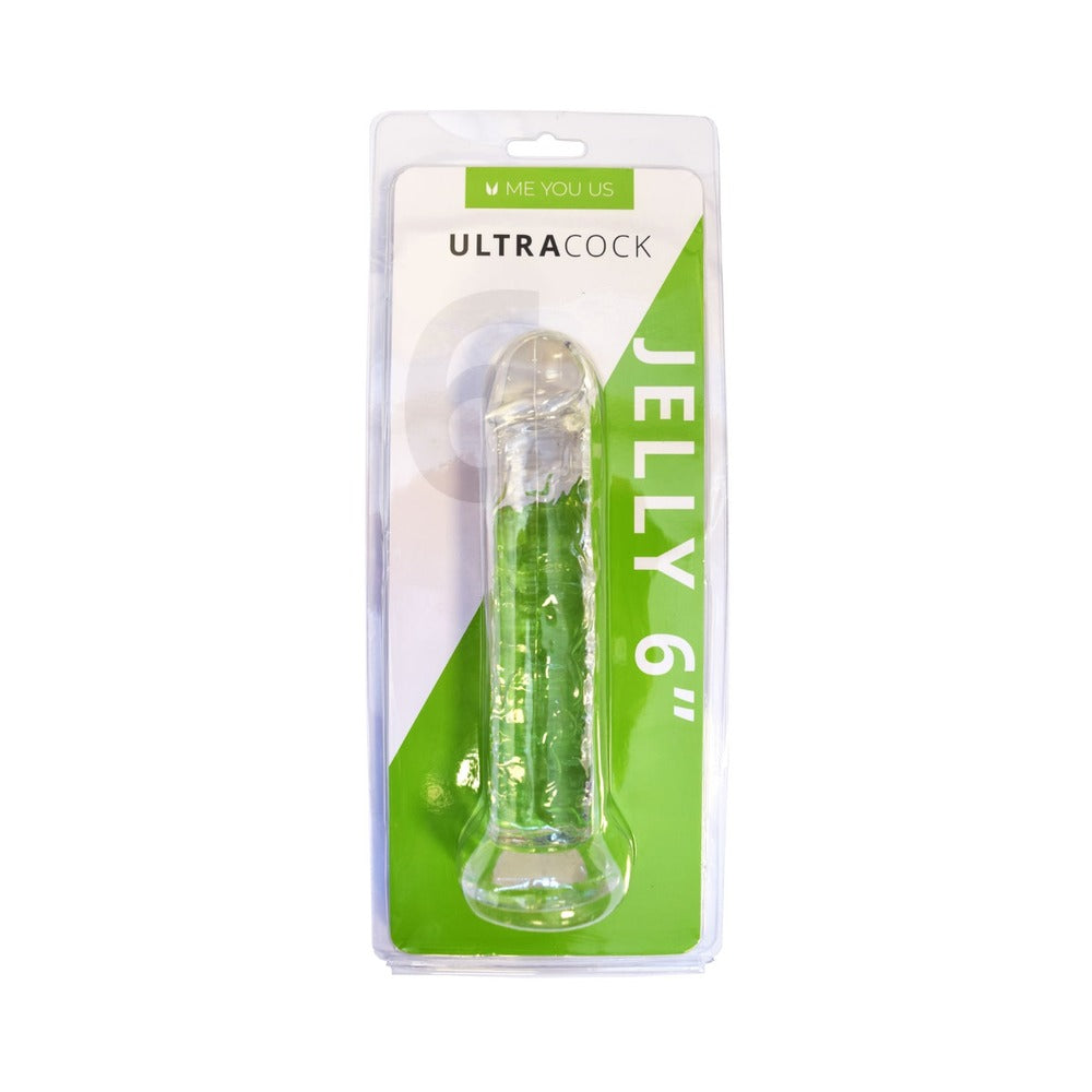 Me You Us Ultracock Clear Jelly 6 inches Dong