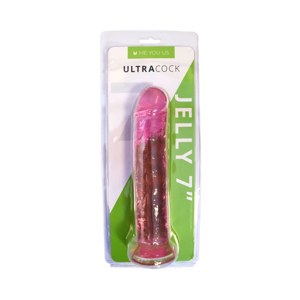 Me You Us Ultracock Pink Jelly 7 inches Dong