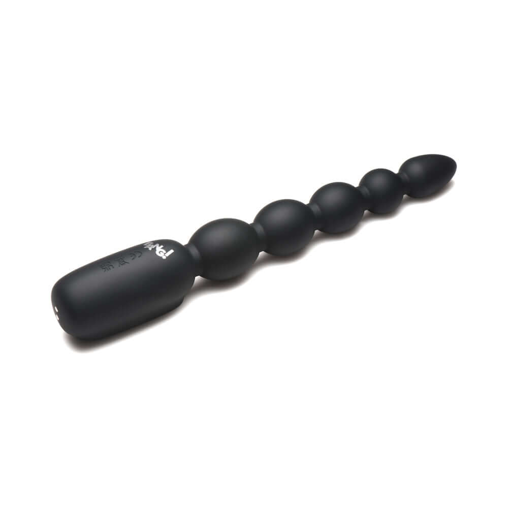 BANG! Digital Silicone Anal Beads Vibrator