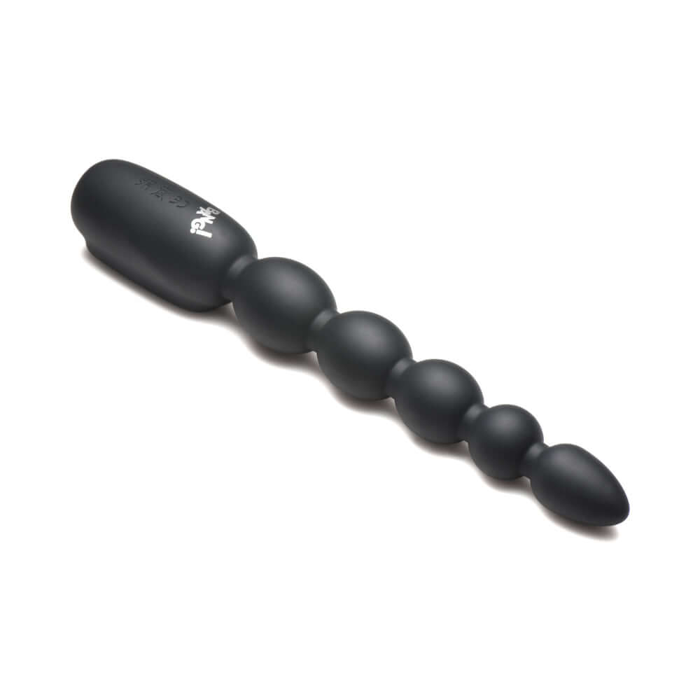 BANG! Digital Silicone Anal Beads Vibrator