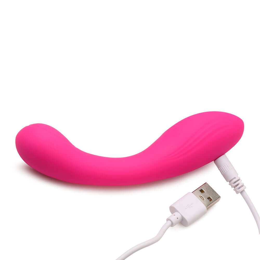 Bang! G-Spot Rechargeable Silicone Vibrator - Pink