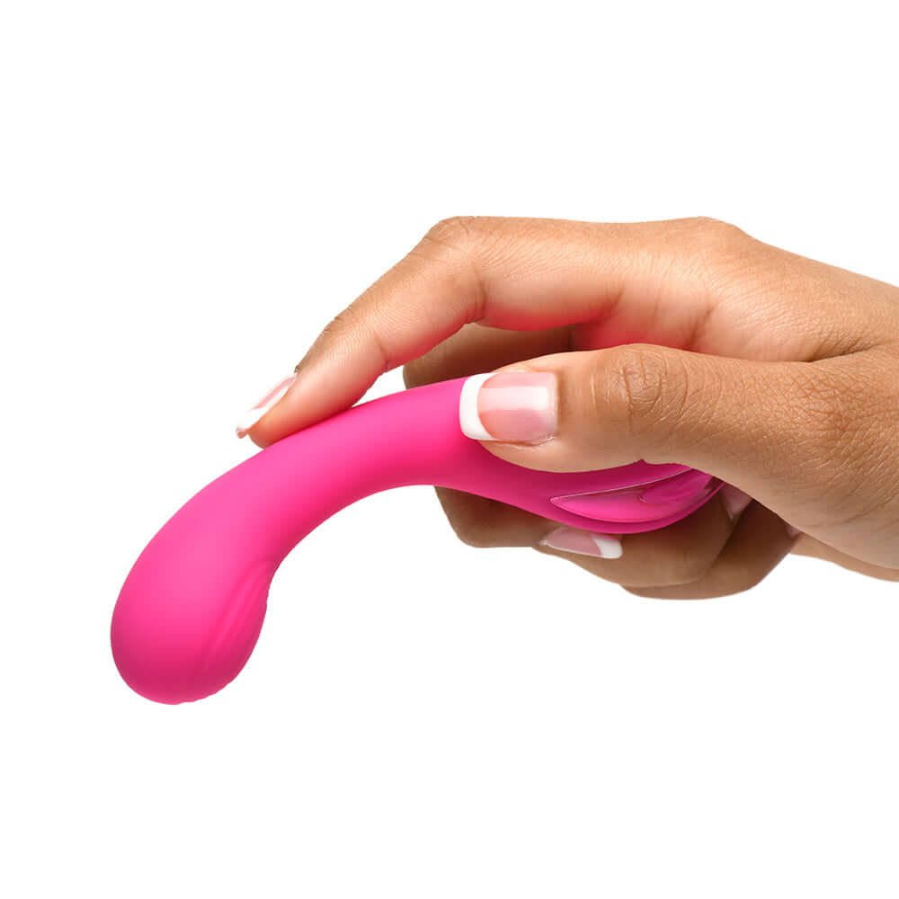 Bang! G-Spot Rechargeable Silicone Vibrator - Pink