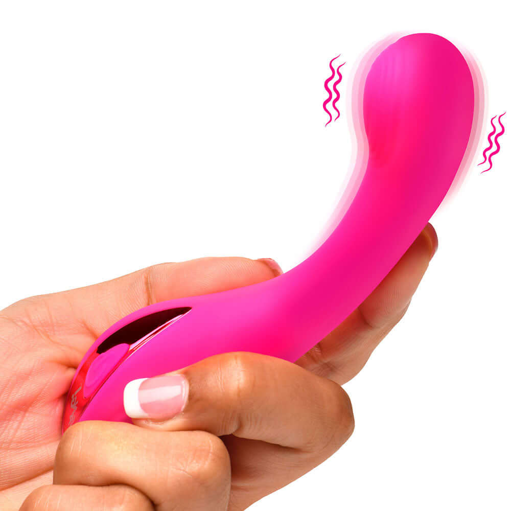 Bang! G-Spot Rechargeable Silicone Vibrator - Pink