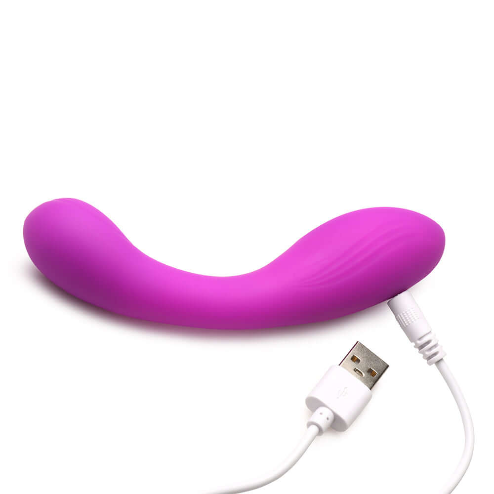 Bang! G-Spot Rechargeable Silicone Vibrator - Purple