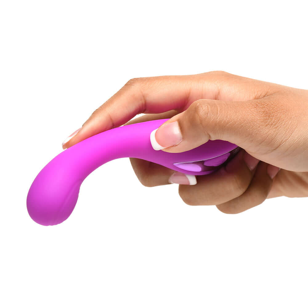 Bang! G-Spot Rechargeable Silicone Vibrator - Purple
