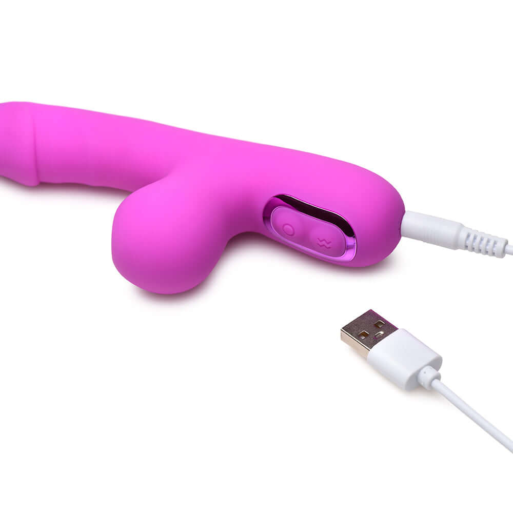 BANG! Mini Suction Rabbit Vibrator Purple