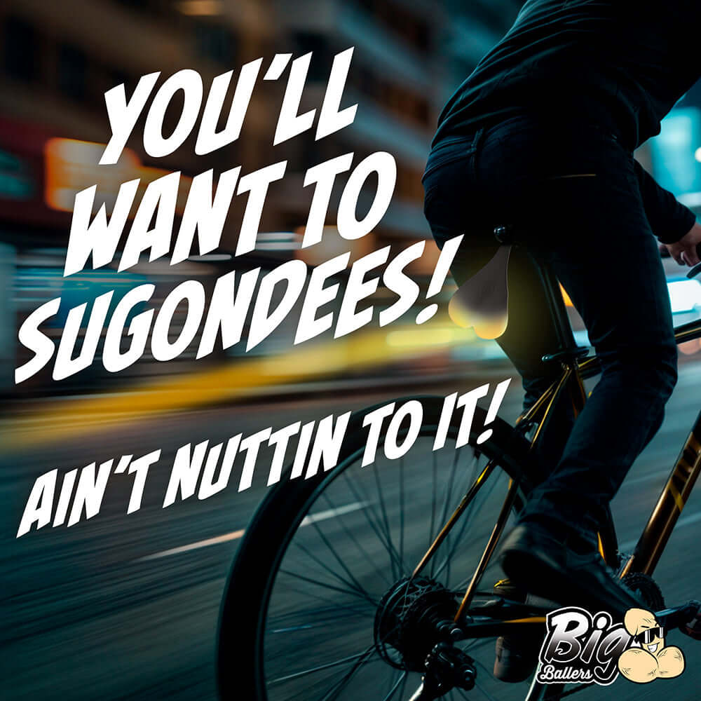 Big Ballers Teeny Weeny Truck Nuts Black