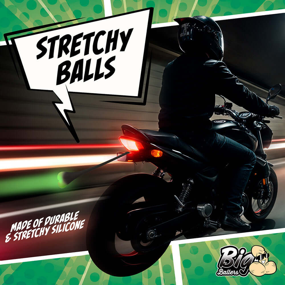 Big Ballers Teeny Weeny Truck Nuts Black