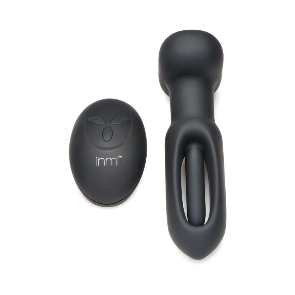 Flickers Bum Flick Flicking & Vibrating Silicone Butt Plug with Remote