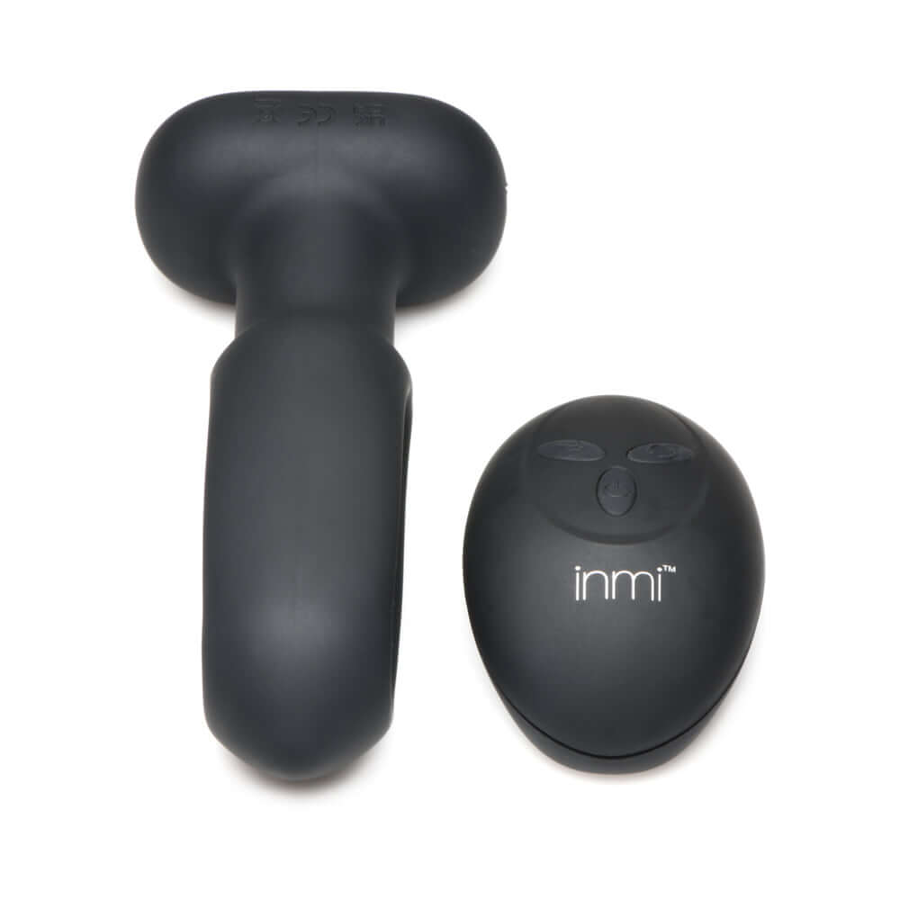 Flickers Bum Flick Flicking & Vibrating Silicone Butt Plug with Remote