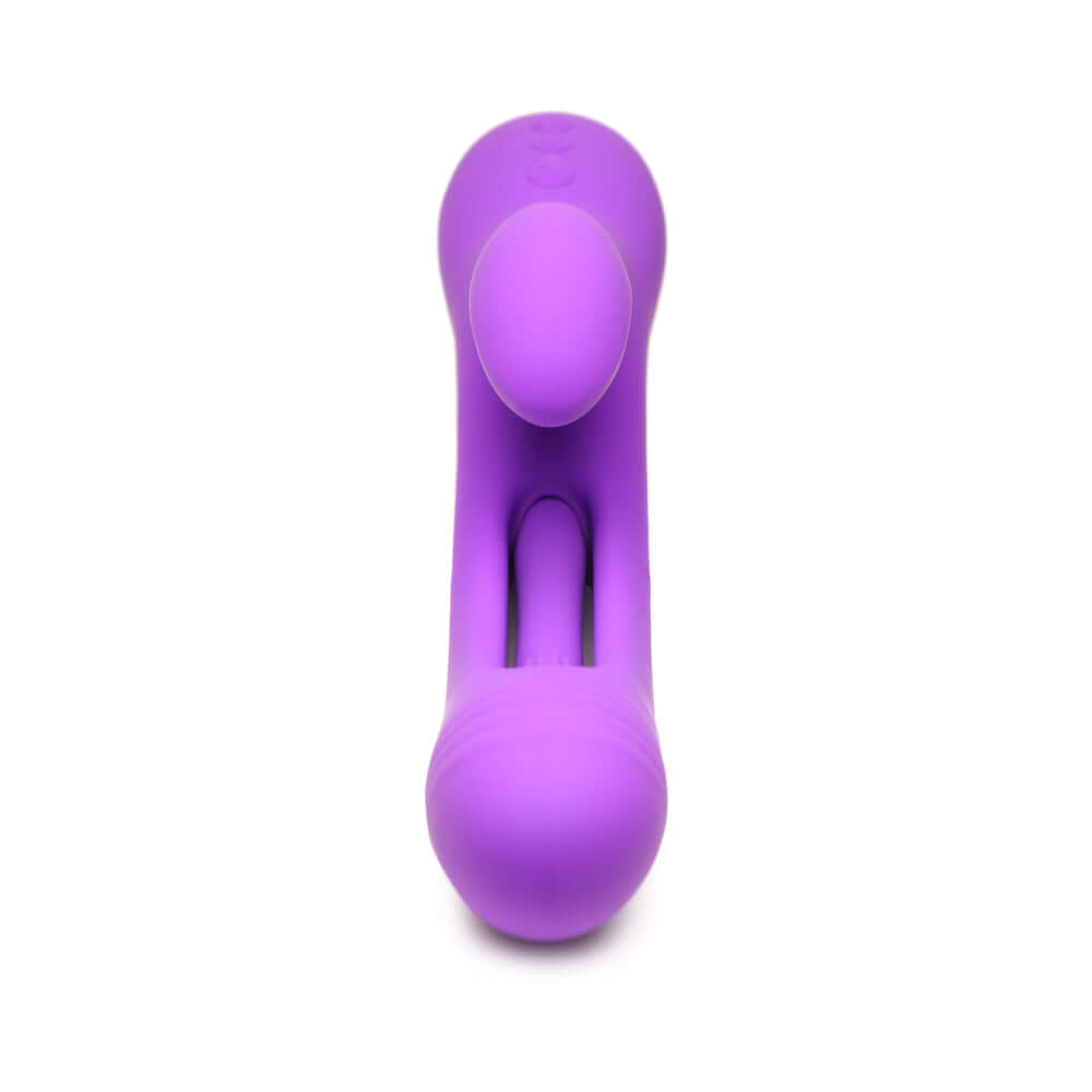 Flickers Tri-Flick Flicking Silicone Rabbit Vibrator