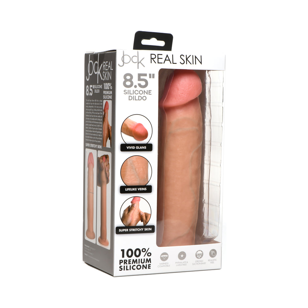 JOCK 8.5 inches Realistic Skin Silicone Dildo
