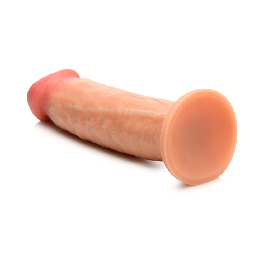 JOCK 8.5 inches Realistic Skin Silicone Dildo