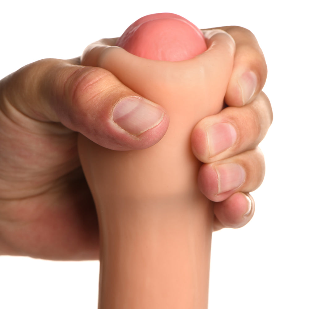 JOCK 8.5 inches Realistic Skin Silicone Dildo