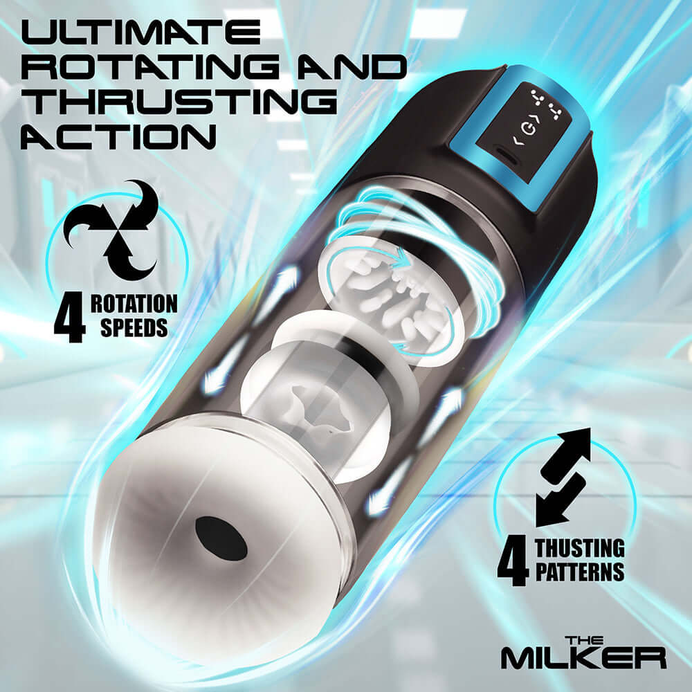 The Milker Thrusting & Rotating Masturbator