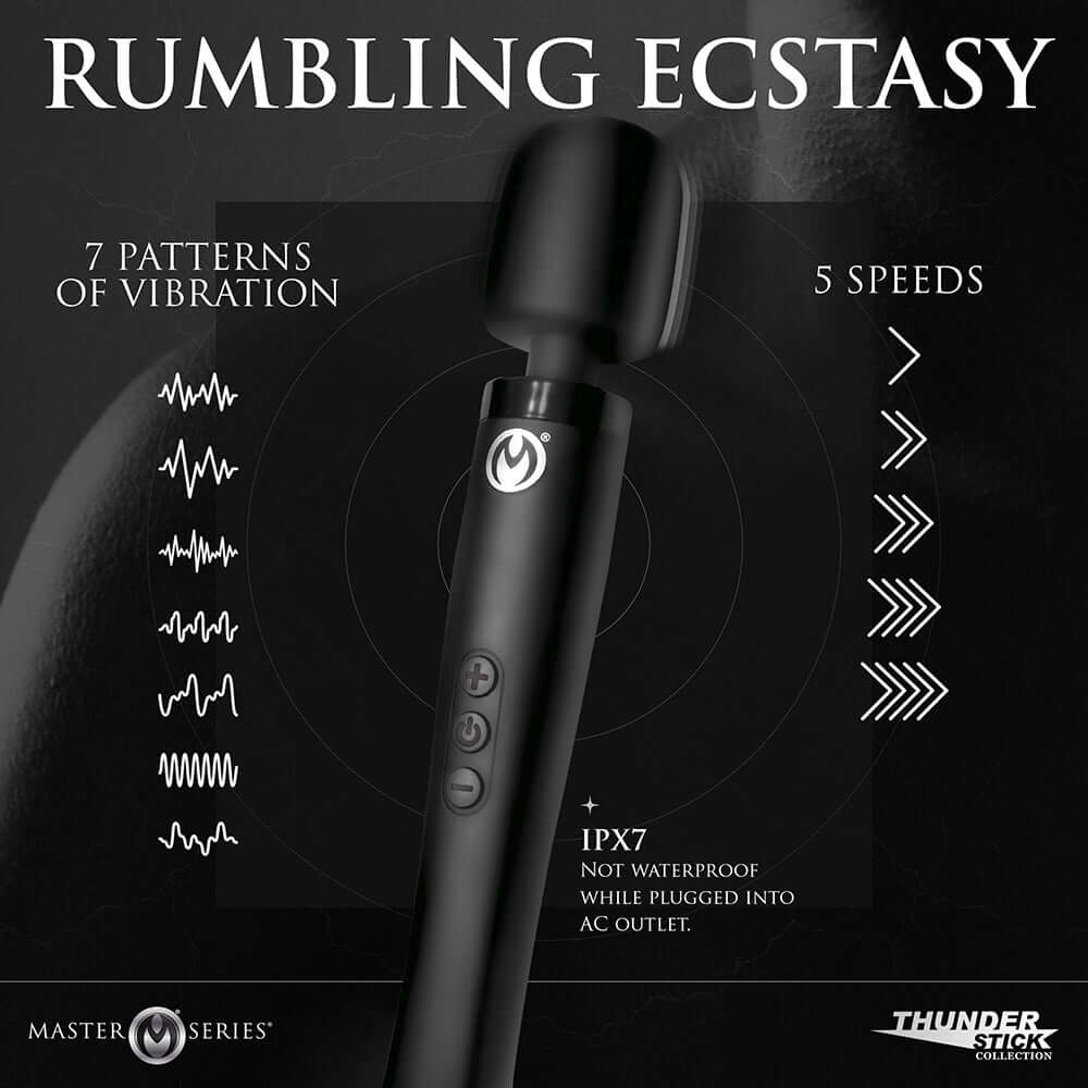 Master Series Thunderstick Pro Wand Massager